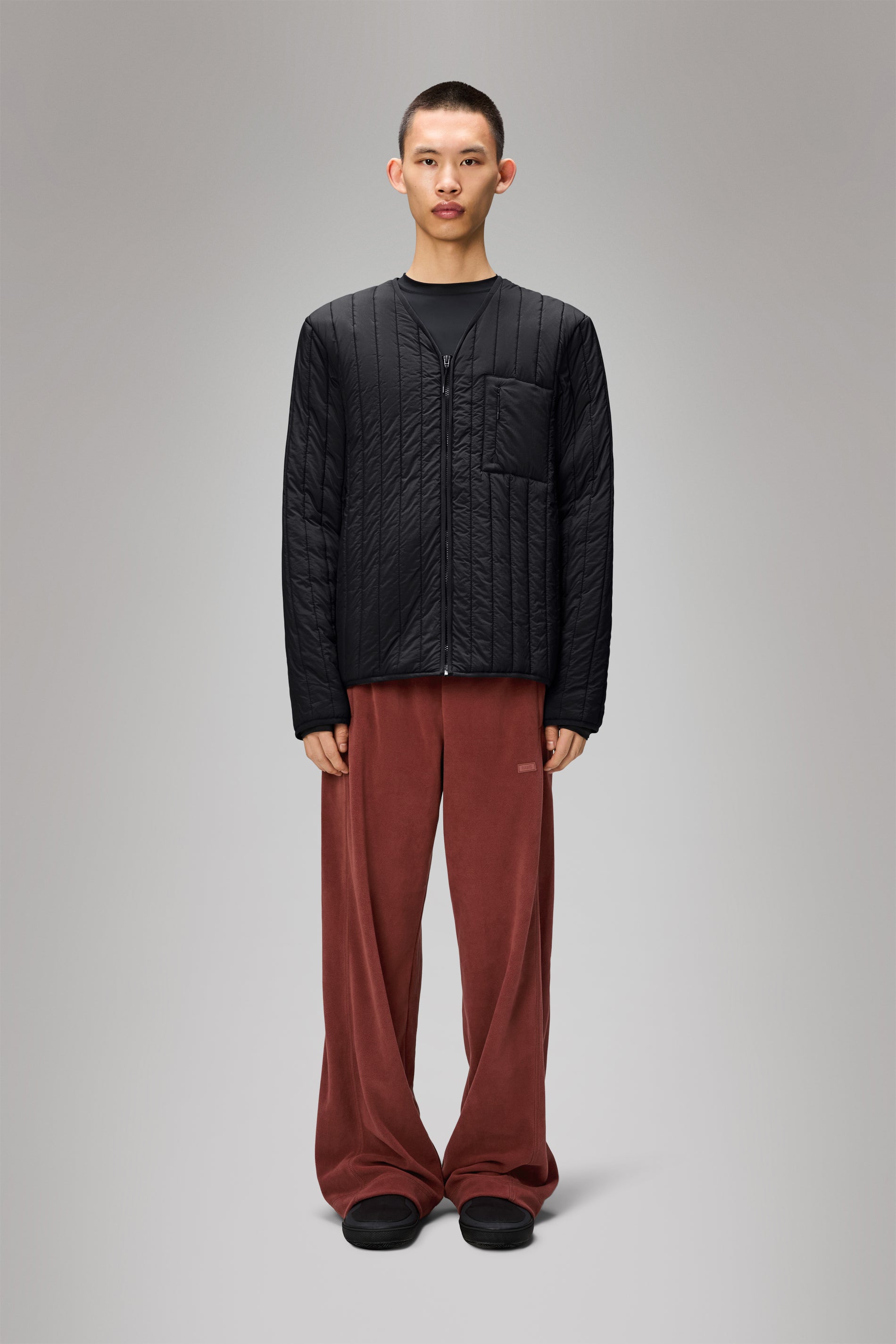 RAINS Banja Liner Jacket Black Jacket